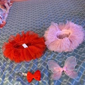 Tutus with headband and butterfly accessorie